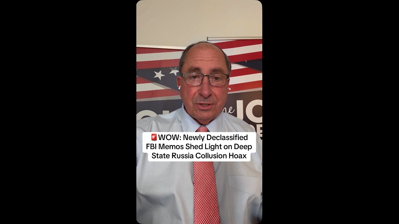 🚨WOW: Newly Declassified FBI Memos Shed Light on Deep State Russia Collusion Hoax