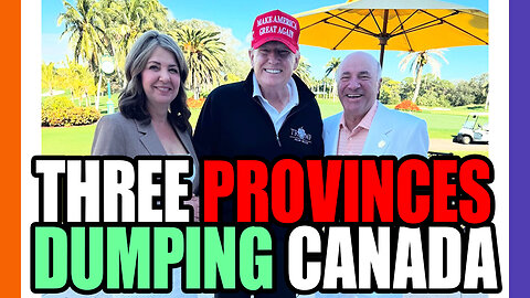 🔴LIVE: Three Provinces Dumping Canada, Kash Outs The Bankers, Russia Declines Ceasefire 🟠⚪🟣