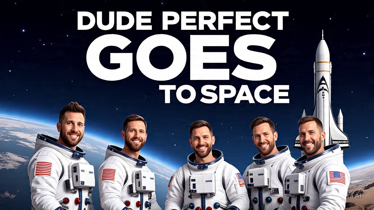 Dude Perfect Goes to SPACE