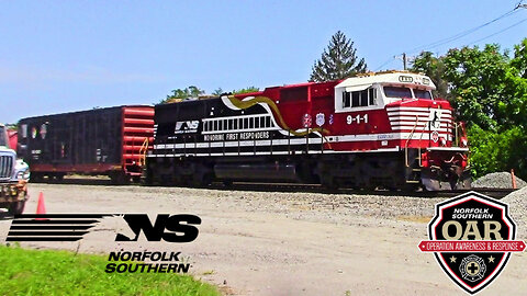 Railfanning in Erlanger KY Feat. The NS Safety Train