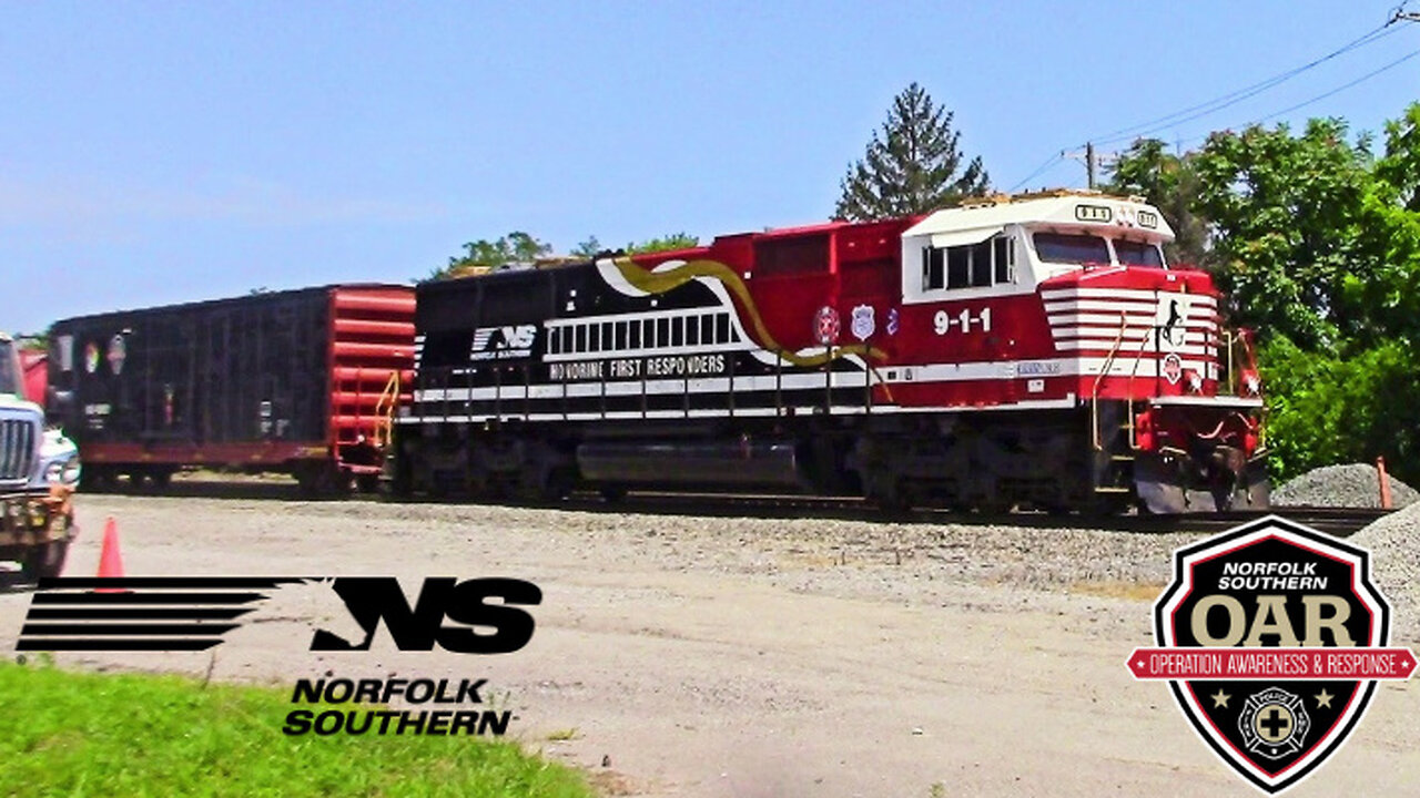 Railfanning in Erlanger KY Feat. The NS Safety Train