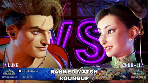 Kuya Kalbo SF6 Ranked Match Roundup. Chun Li Master Rank [Hori Fight Stick]