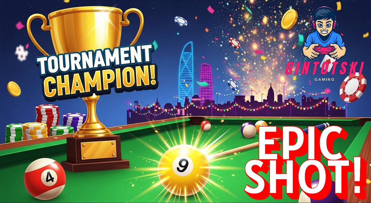 Unbelievable 9 Ball Pool BIG WIN 💰 | Barcelona Tournament Champion!