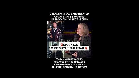 Updates the News Won't Tell You On: Minnesota Fraud; Stockton Mass Shooting; San Jose Mall Shooting