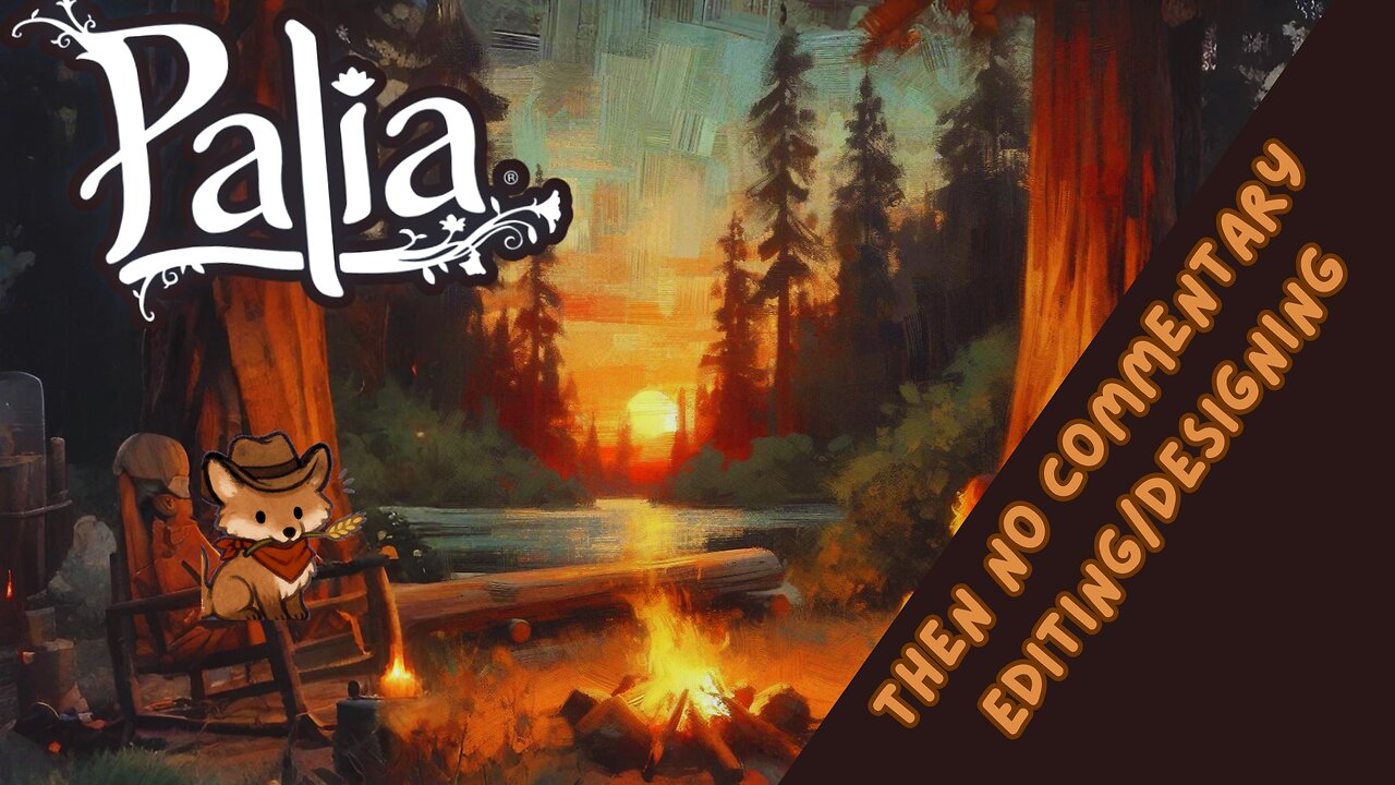 Trying out Palia🦌 for the first time!🌲🌲 Then no commentary design/work with me
