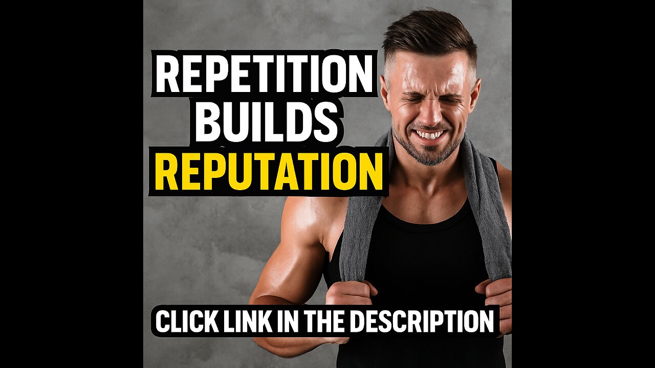 Repetition Builds Reputation 🔥 | 60s Motivation for the Grind