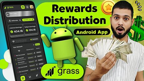 Grass Airdrop - Android App And Rewards Distribution Updates