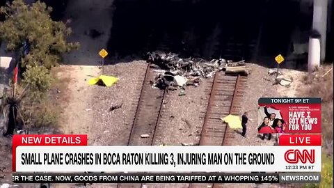 CNN Obtains CCTV Footage Showing the Moment Helicopter Falls out of Sky in NYC