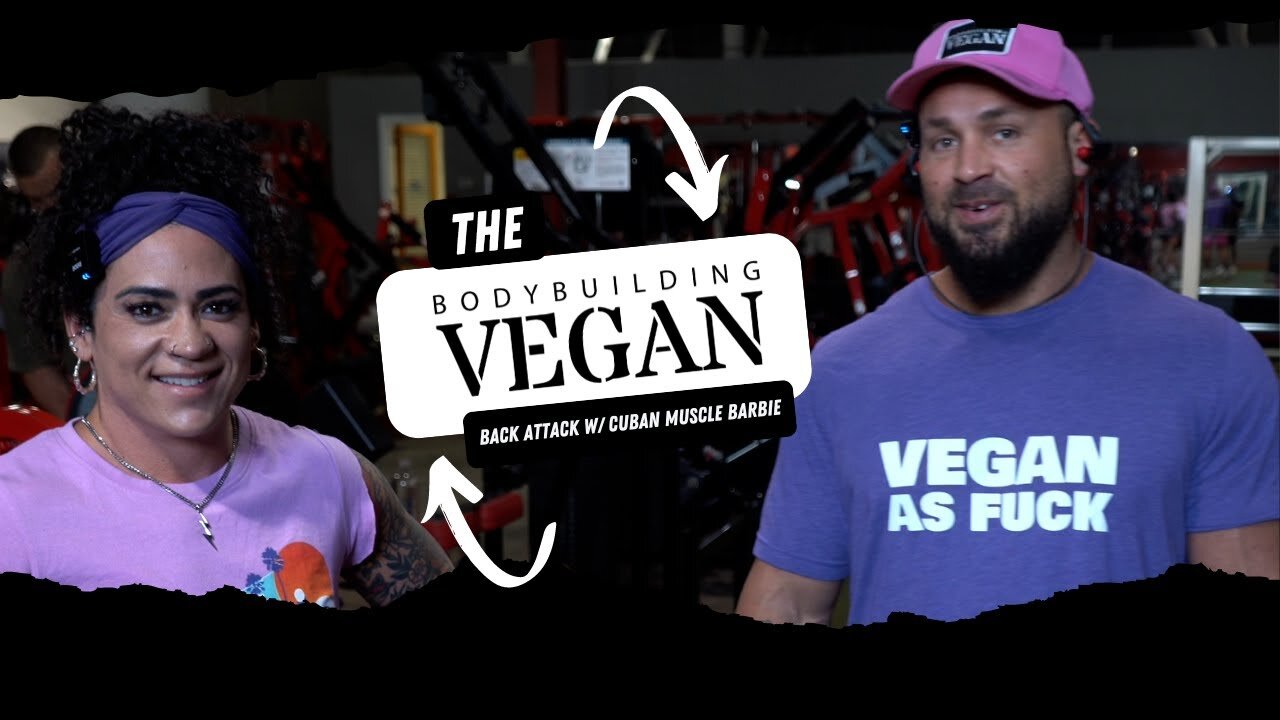 Back Attack with Cuban Muscle Barbie - MI40 Gym - Rows, Rack Pulls, and Real Talk