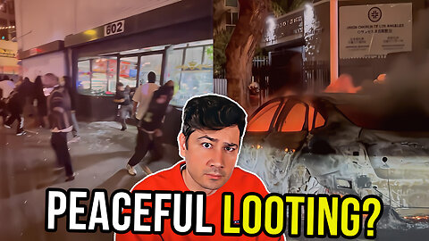 Why is LOOTING in Los Angeles being DEFENDED by Democrats?