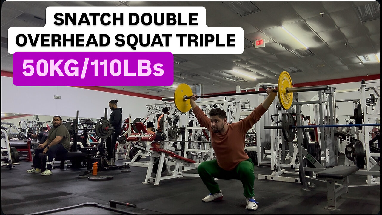Snatch Complex 50KG/110LBs