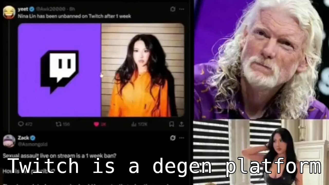 Why did Twitch unban her??