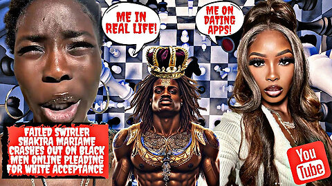 Failed Swirler Shakira Mariame Crashes out on Black Men online Pleading for white acceptance