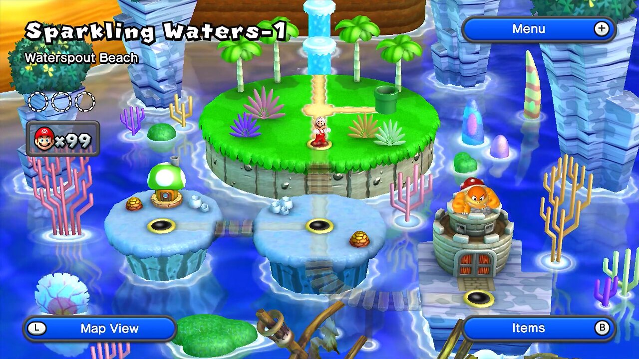 New Super Mario Bros. U (Sparkling Waters)
