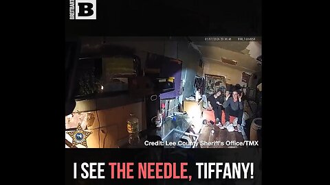 The Needle's RIGHT THERE, Tiffany! Lee County, Florida Sheriff Stumbles Upon Drug Deal ~ Breitbart 1/8/26