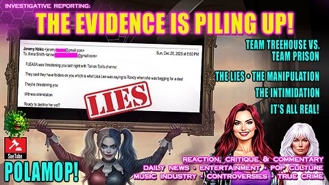 THE EVIDENCE IS PILING UP!