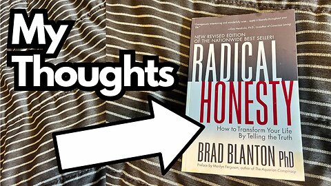Radical Honesty - One of the best books I've read...