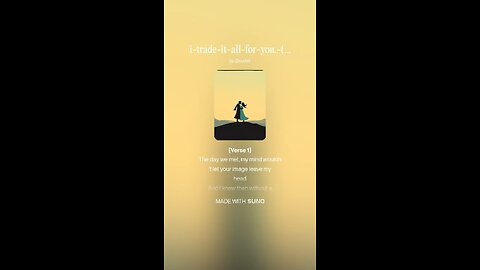 I trade it all for you
