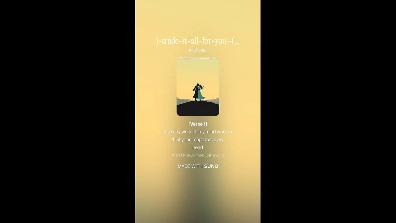 I trade it all for you