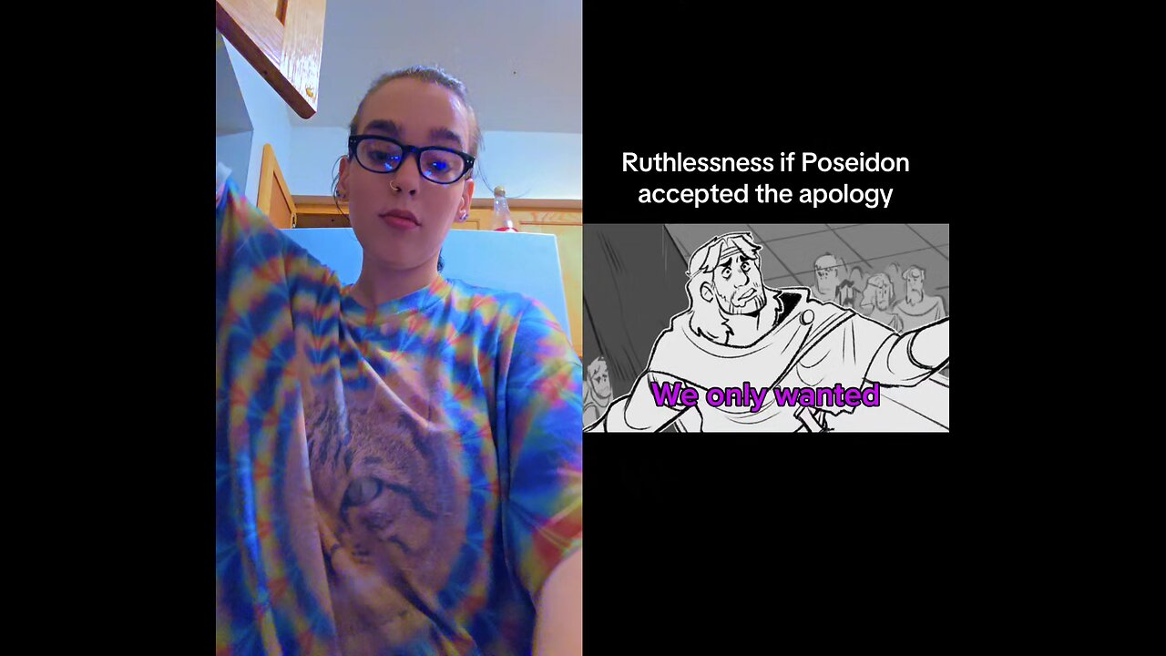 Ruthlessness if Poseidon accepted the apology.