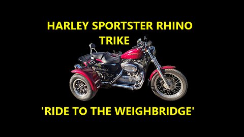Rhino Harley Sportster 883 Trike First ride