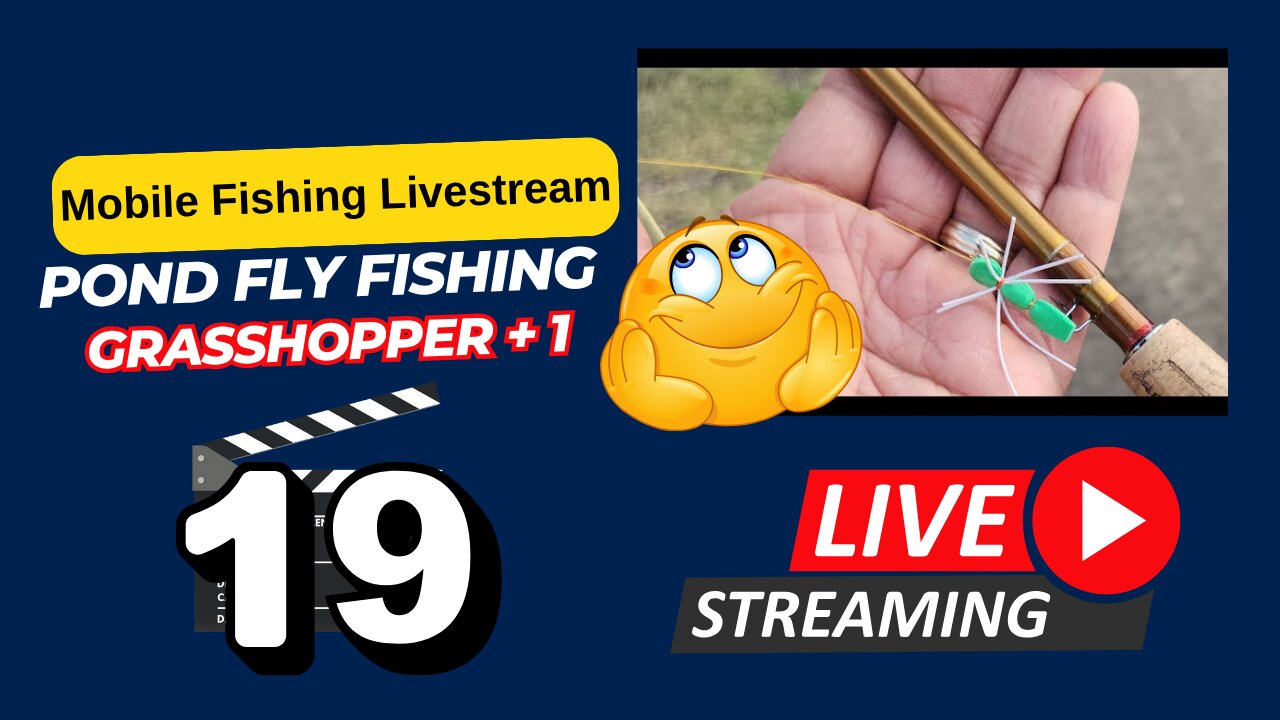 More Foam Grasshopper Plus 1 Fly Fishing #Mobile #Fishing #Livestream