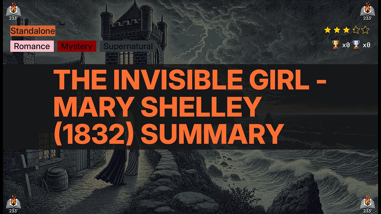 The Invisible Girl - Mary Shelley (1832) Summary
