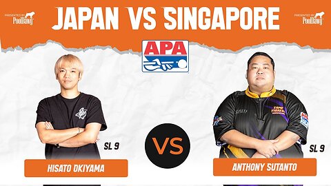 Top SL9 Singapore VS Japan Players - 2025 APA International Singapore VS Japan Challenge Match
