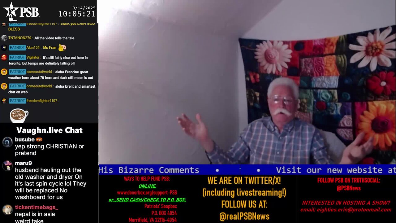 2025-09-14 10:00 EDT - A Common Lawyer Comments: with Brent Winters