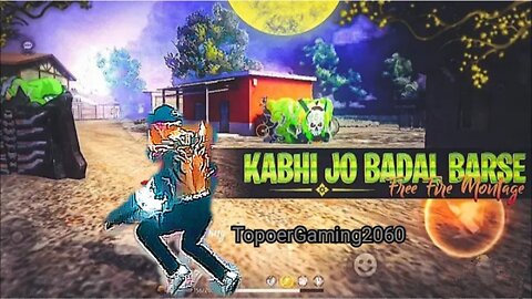 Kabhi Jo Badal Barse ⛈️| free fire song status | free fire status | ff Status