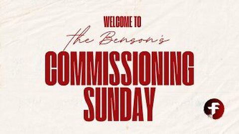 Commissioning Sunday-06/01/25