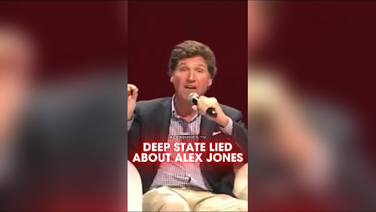 Tucker Carlson: Deep State Loves To Lie About Alex Jones - 7/21/25