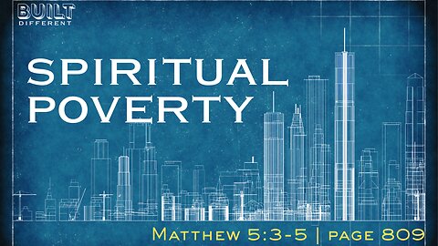 Spiritual Poverty