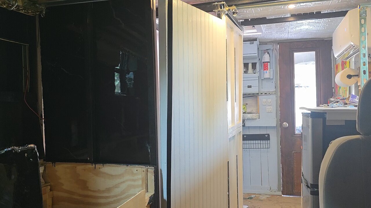 RV Bathroom Door Done