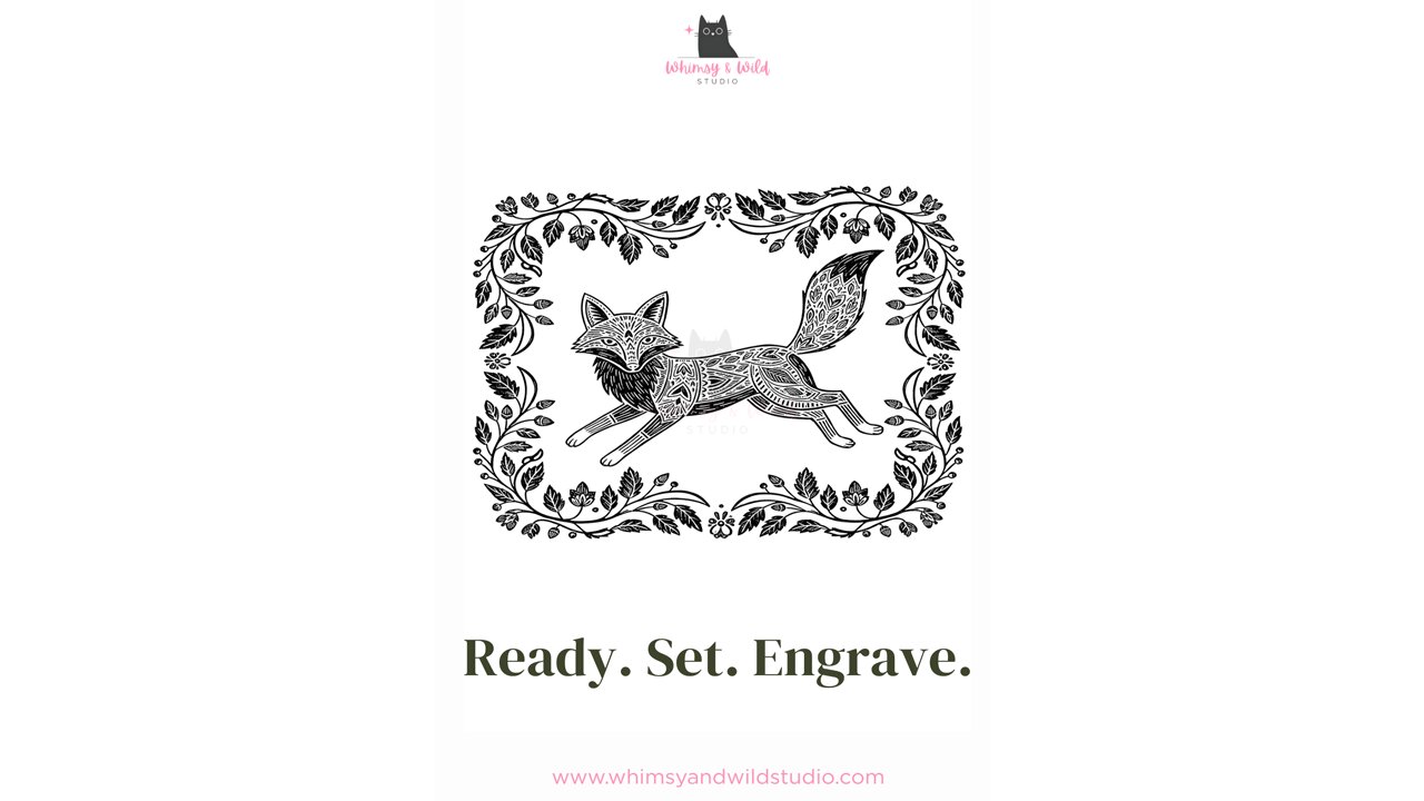 Engrave This Fox & Slay Your Next Craft