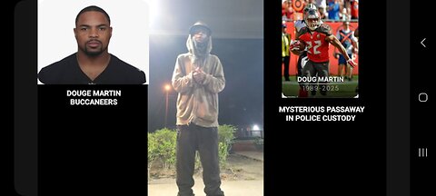 DOUGE MARTIN FORMER BUCCANEER MYSTERIOUS DE*TH IN POLICE CUSTODY PEOPLE ARE WONDERIN WAT HAPPENED💪🏾🔵