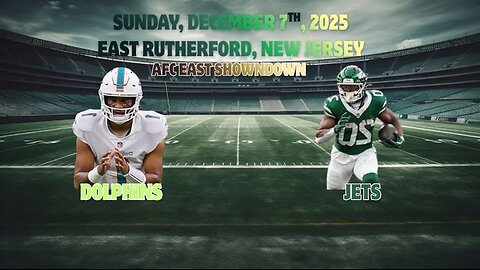 Miami Dolphins @ New York Jets, Week 14, Diggin' Deeper Into the NFL