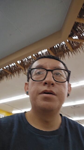 at the grocery store