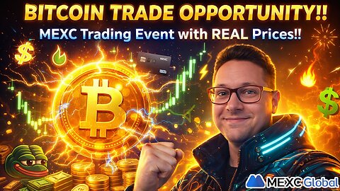 Bitcoin Trading Signal Opportunity! Dump Is Over?? MEXC Exchange Trading Event 🏆