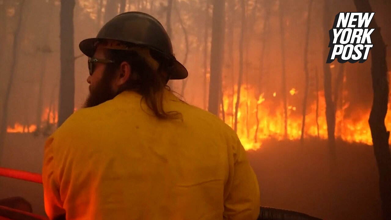 New Jersey wildfire forces thousands to evacuate, shuts down part of Garden State Parkway