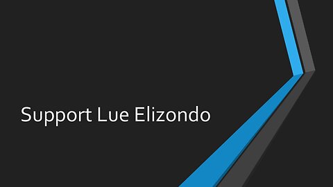 Support Lue Elizondo