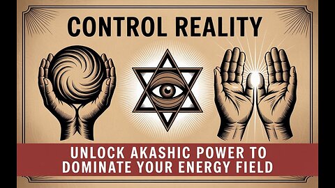 Control Reality- Unlock Akashic Power to Dominate Your Energy Field
