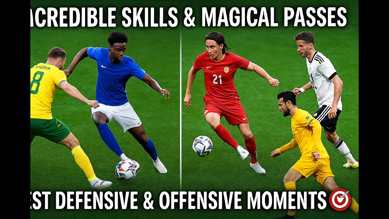 Epic Skills & Magical Passes ⚽🔥#shorts