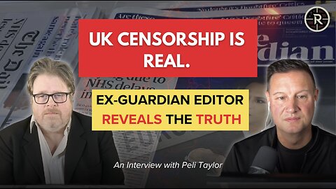 Ex-Guardian Editor Exposes Everything: Censorship, Ukraine Lies & Global Mind Control