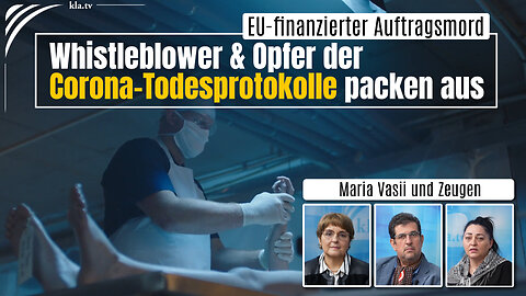 Rechtsanwältin Maria Vasii und Zeugen: Über 400 Mrd. EURO der EU für Corona-Auftragsmord und Geldwäsche