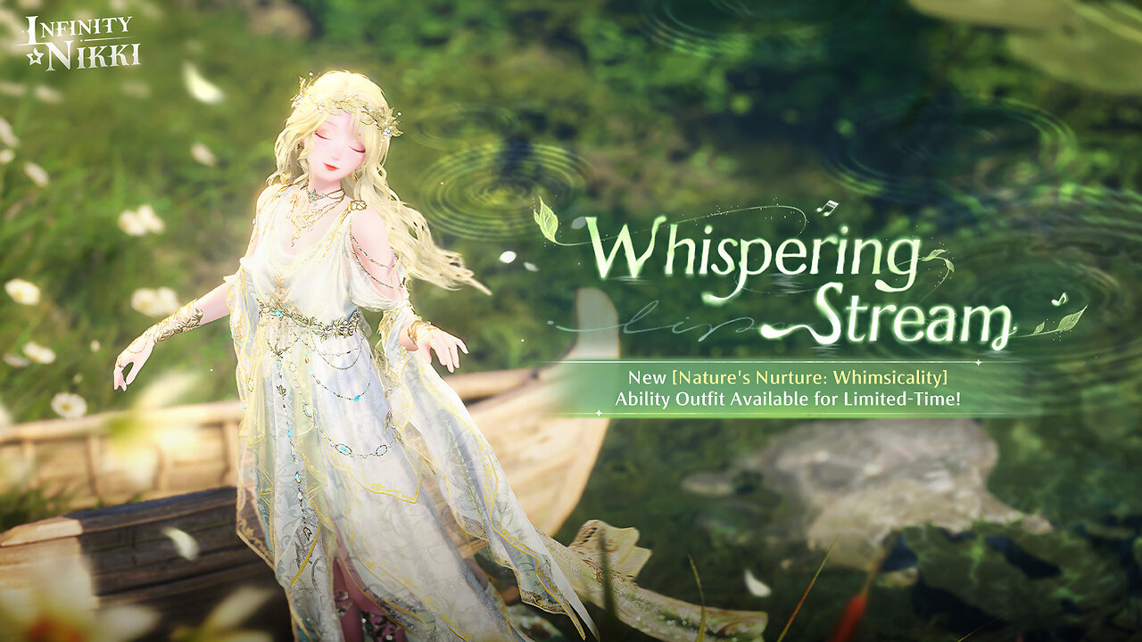 Infinity Nikki V1.5 Bubble Season Part 2 Banner Whispering Stream & Harvest Dream are live! Plus