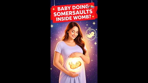 Non-Stop Baby Moves in Pregnancy – Normal or Not? #baby