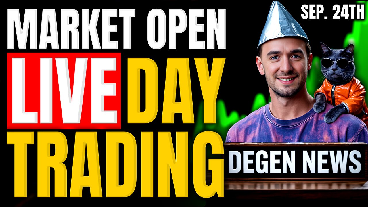 Market Open: Bounce or Breakdown? LIVE Trading & Breaking News