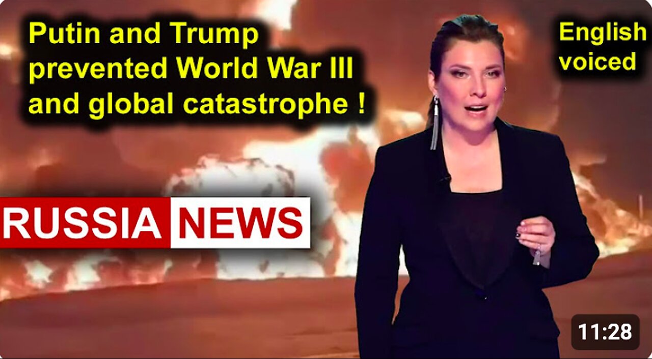 Putin and Trump prevented World War III and a global catastrophe!