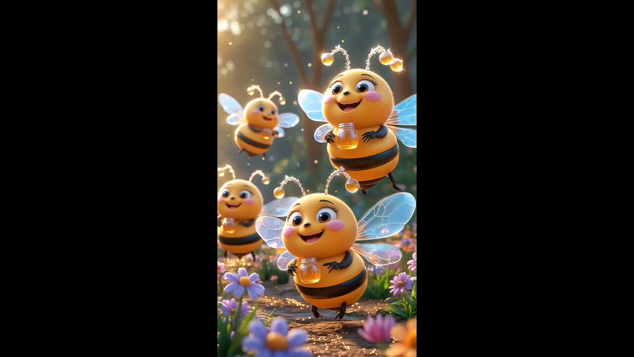 cute bee 🐝💚💚